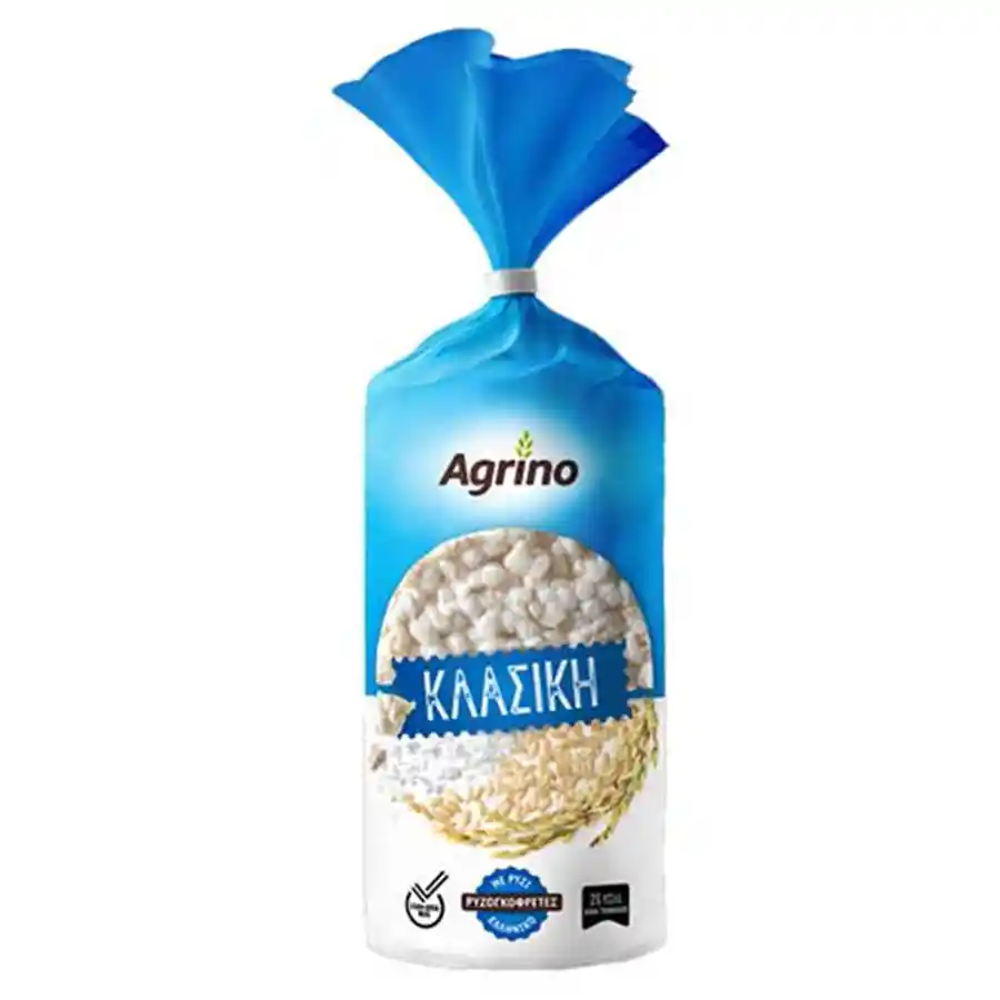 Agrino Ρυζoγκοφρέτες Κλασικές Χωρίς Γλουτένη (100gr)