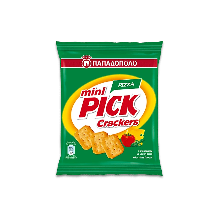 Παπαδοπούλου Mini Pick Crackers Pizza (70g)