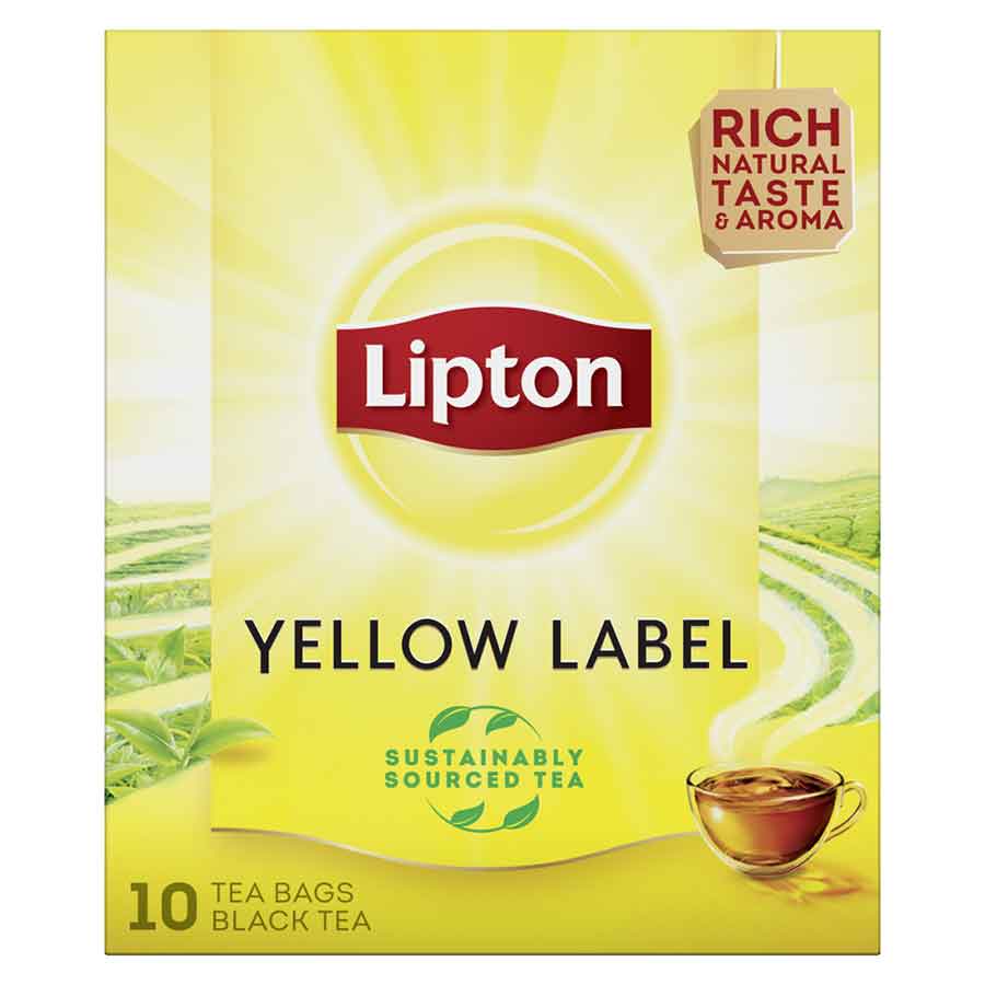 Lipton Yellow Label Μαύρο Τσάι Σε Φακελάκια (10τεμ.)