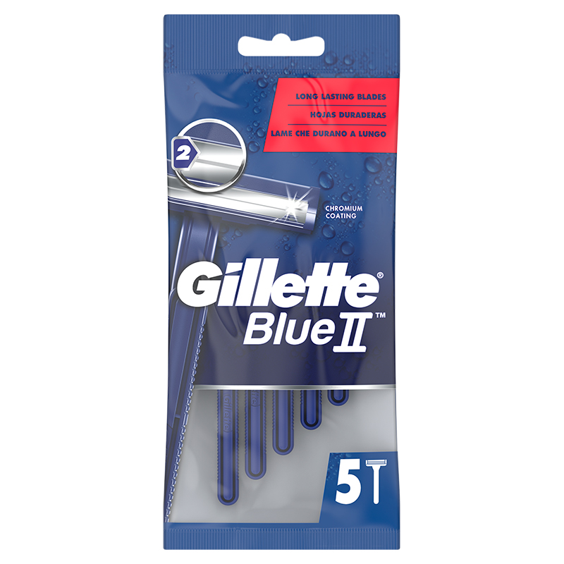 Gillette BlueII Ξυραφάκια Μιας Χρήσης (5τεμ)