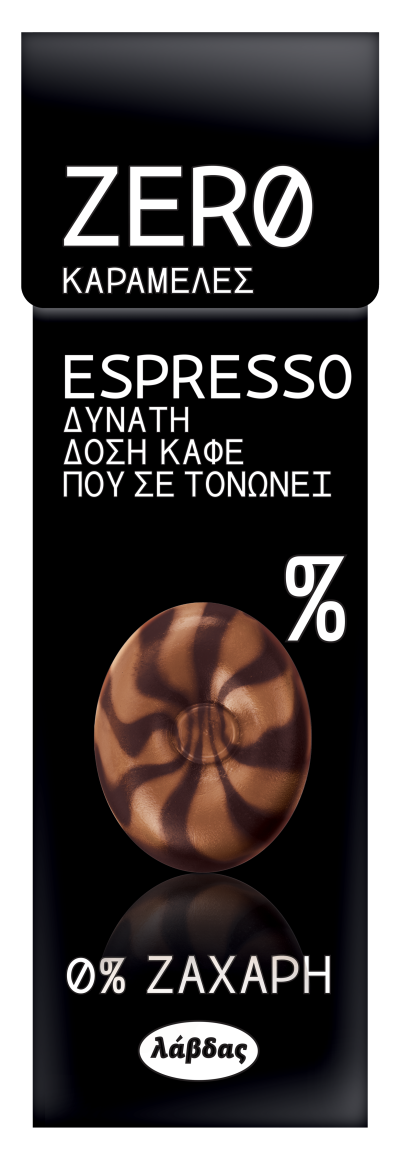Λάβδας Καραμέλες με Γεύση Espresso Χωρίς Ζάχαρη (32gr)