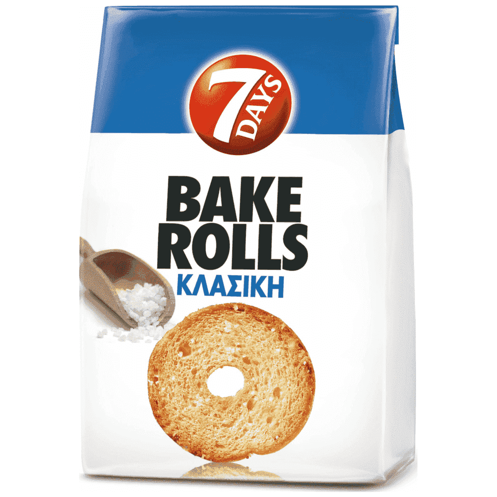 7Days Bake Rolls Αλάτι (150gr)