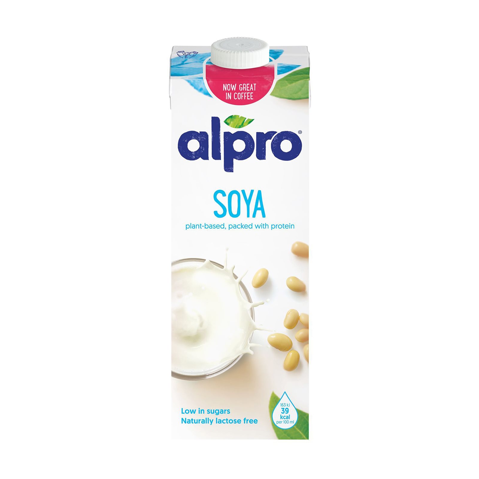 Alpro Ρόφημα Σόγιας Vegan Χωρίς γλουτένη Χωρίς λακτόζη (1lt)