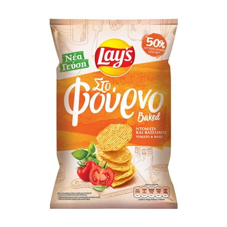 Lays in the oven Tomato & Basilic 125g