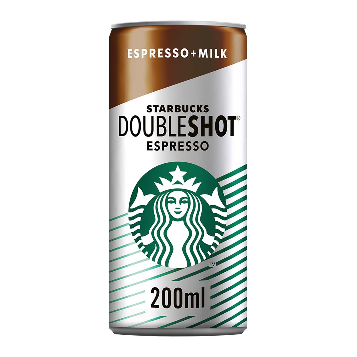 Starbucks Doubleshot Espresso Ρόφημα Καφέ Με Γάλα (200ml)