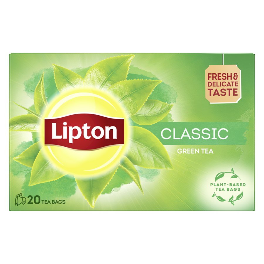 Lipton Πράσινο Τσάι Classic Σε Φακελάκια (20τεμ.)