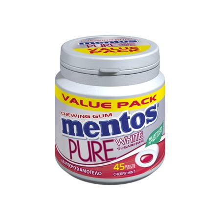 Mentos pure white 45mAh. ( to the post)
