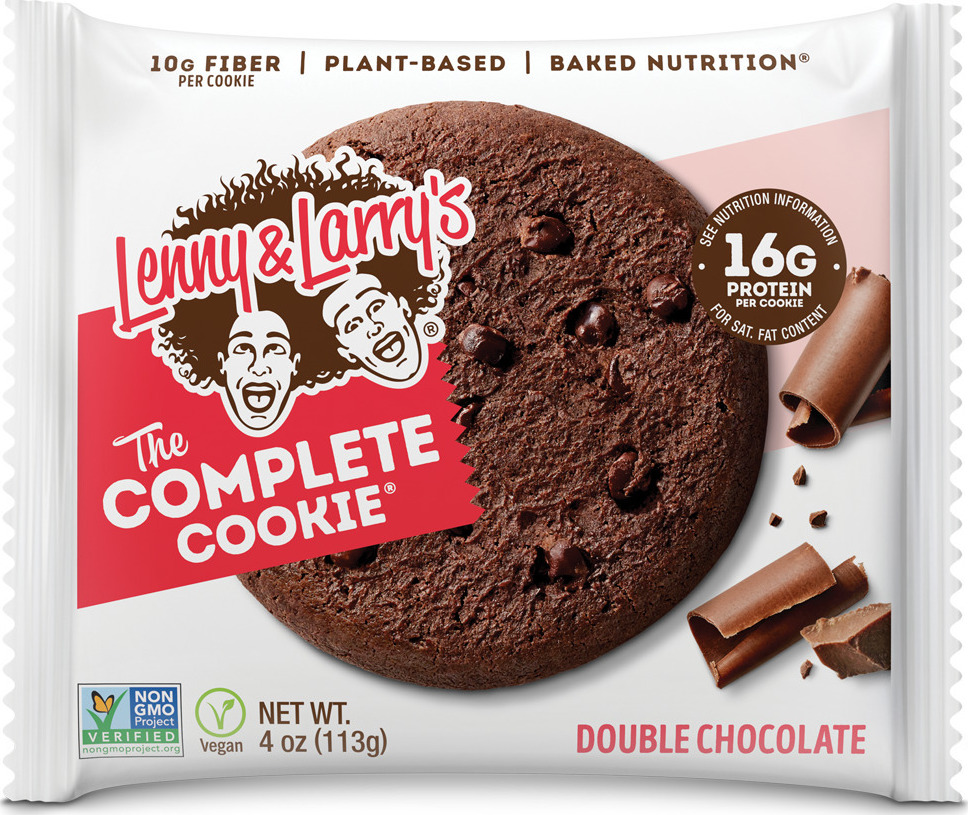 Lenny & Larry’s Μπισκότα Πρωτεΐνης The Complete με Κομματάκια Double Chocolate (113gr)