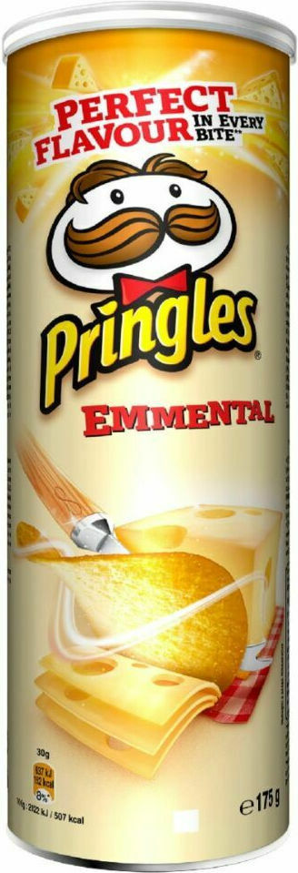 Pringles Potato Chips – Πατατάκια Pringles με Emmental Cheese (175gr)