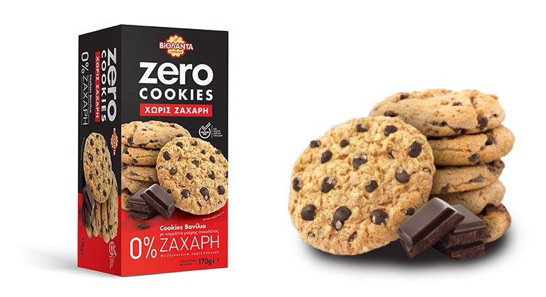 Βιολάντα Cookies Βανίλια Zero (170gr)