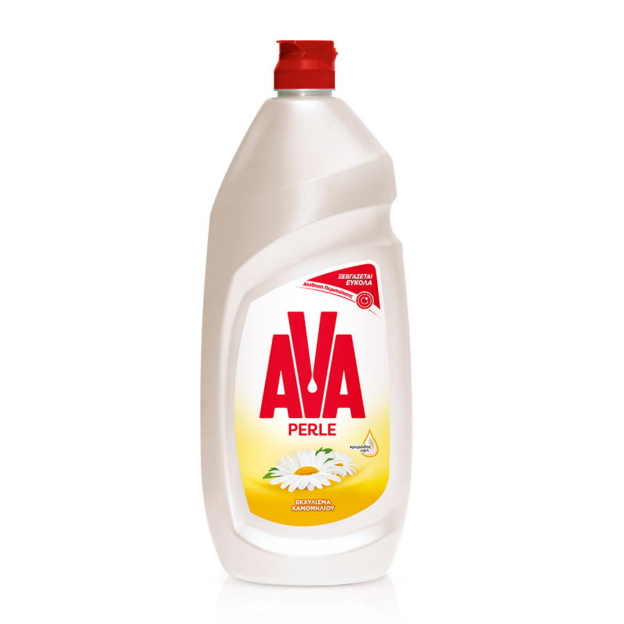 Ava Perle Υγρό Απορρυπαντικό Πιάτων Χαμομήλι (900ml)