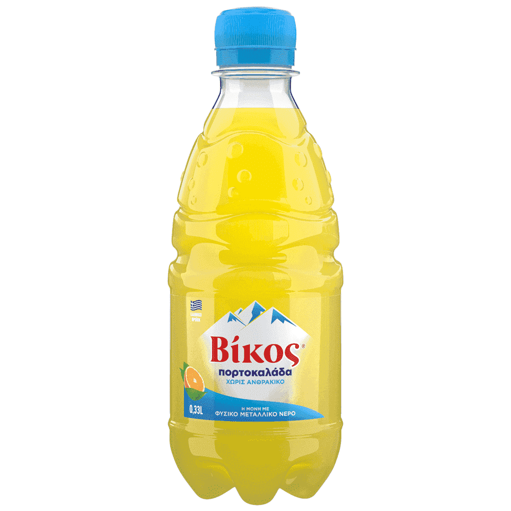 Βίκος Πορτοκαλάδα Χωρίς Ανθρακικό (330ml)