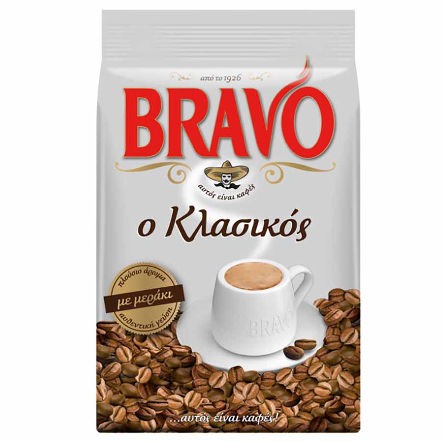 Bravo Καφές Ελληνικός Κλασικός (95gr)