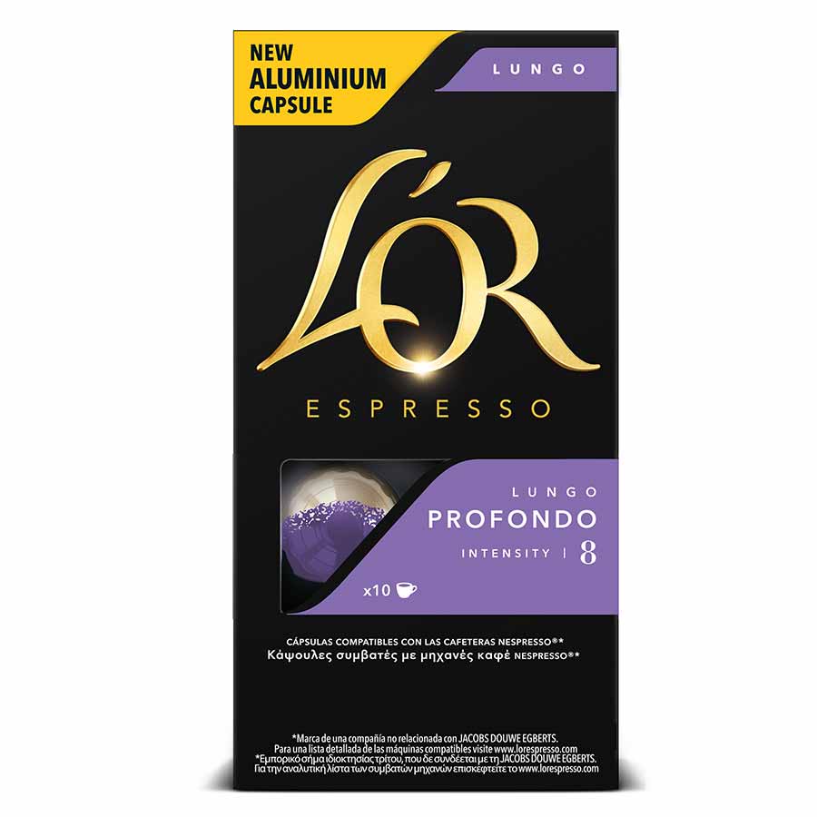 Lor Καφές Espresso Lungo Profondo Σε Κάψουλες (10τεμ.)