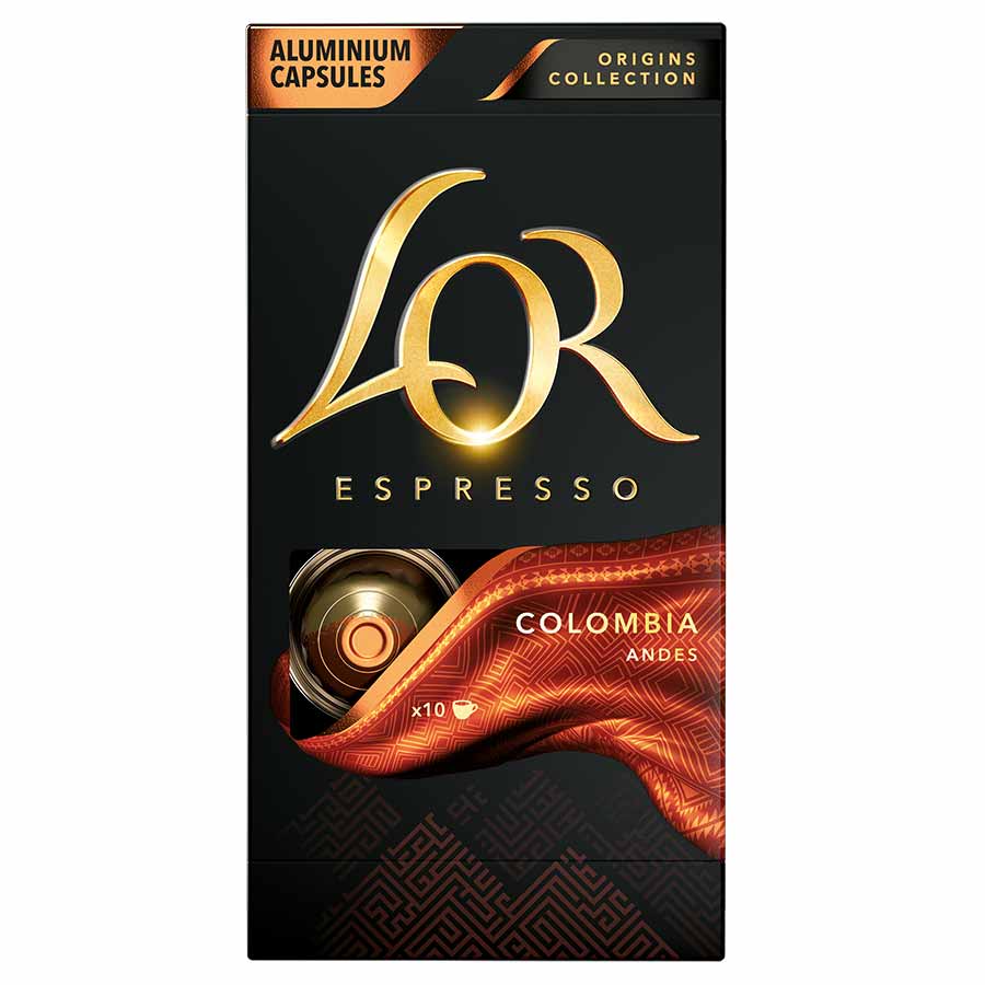 Lor Καφές Espresso Colombia Andes Σε Κάψουλες (10τεμ.)