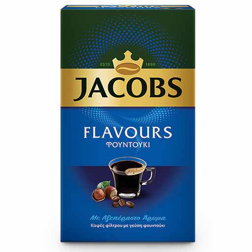 Jacobs Καφές Φίλτρου Φουντούκι (250gr)