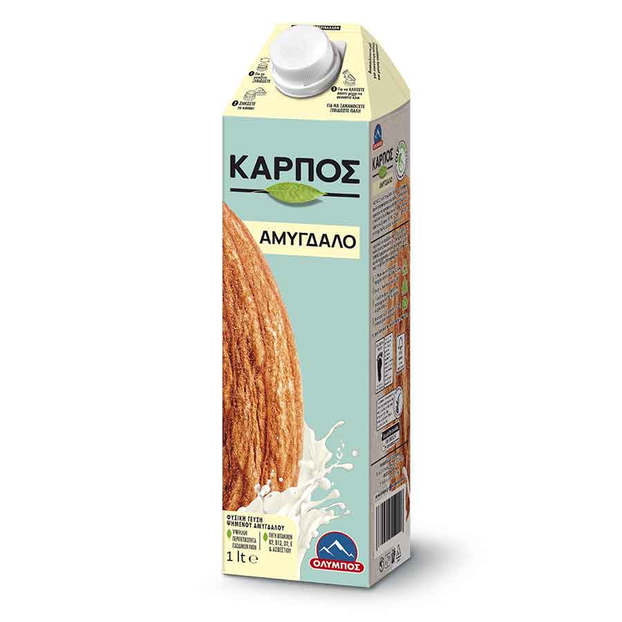 Όλυμπος Ρόφημα Καρπός Αμυγδάλου Νηστίσιμο Χωρίς Λακτόζη Χωρίς Γλουτένη (1lt)