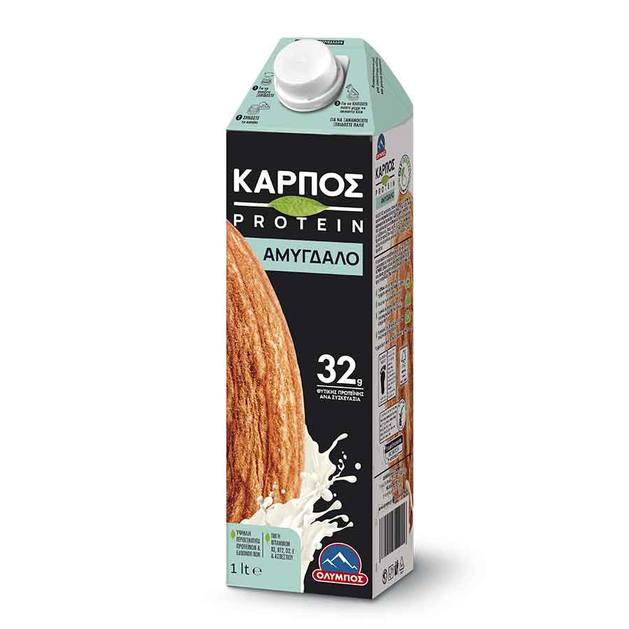 Όλυμπος Ρόφημα Καρπός Αμυγδάλου Πρωτεΐνης Νηστίσιμο Χωρίς Λακτόζη Χωρίς Γλουτένη (1lt)
