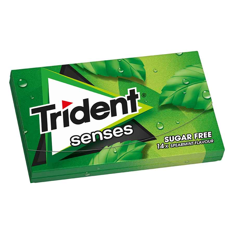 Trident senses τσίχλα δυόσμος (27gr)