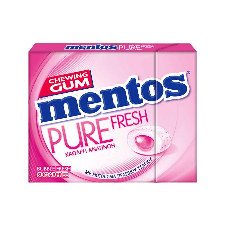Mentos Pure Fresh Τσίχλες Bubble Fresh (30gr)