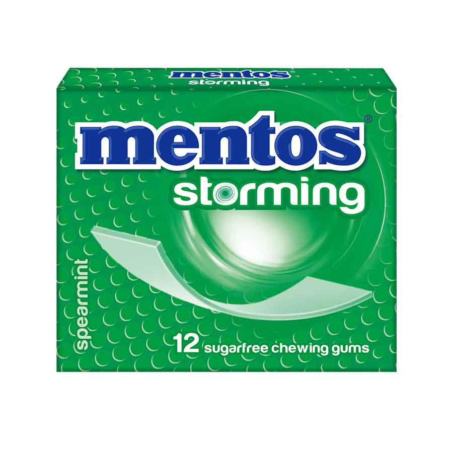 Mentos Storming Τσίχλες Δυόσμος (33gr)