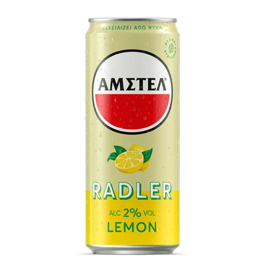 Άμστελ Radler Μπίρα Λεμόνι (330ml)