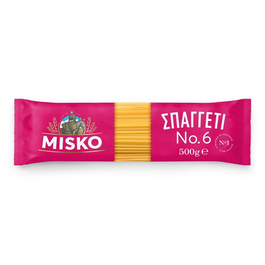 Misko Σπαγγέτι Νo6 (500gr)