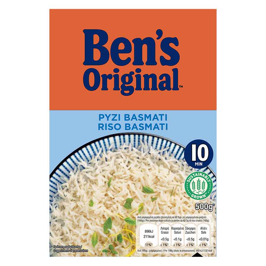 Ben’s Original Ρύζι Basmati 10Λεπτών (500gr)