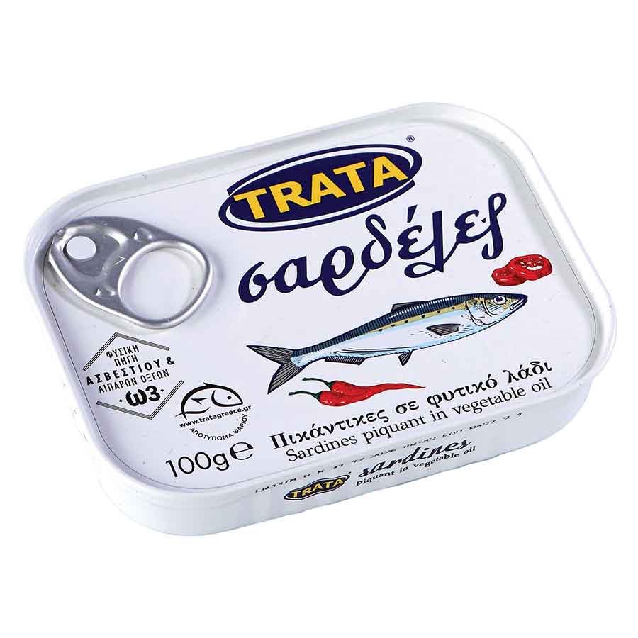 Trata Σαρδέλα Πικάντικη Σε Φυτικό Λάδι (100gr)