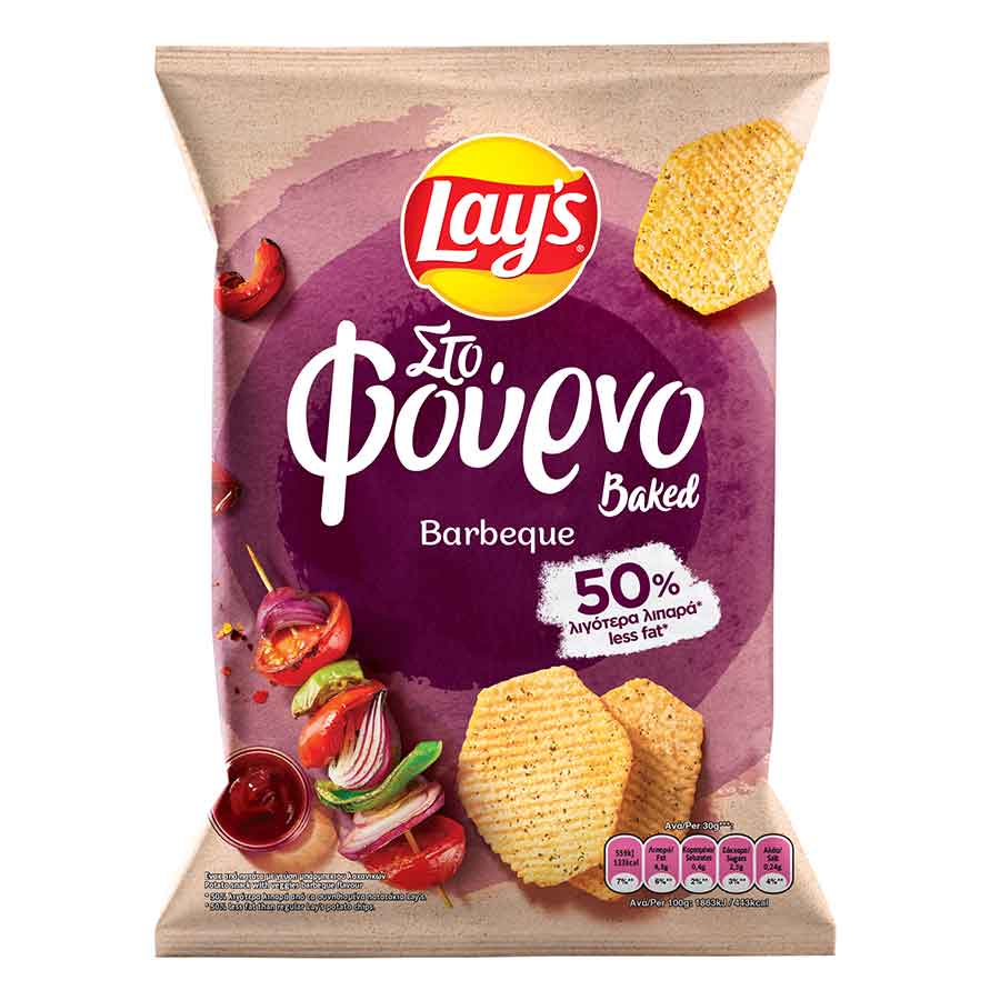 Lay’s Τσιπς Στο Φούρνο Barbeque (105gr)