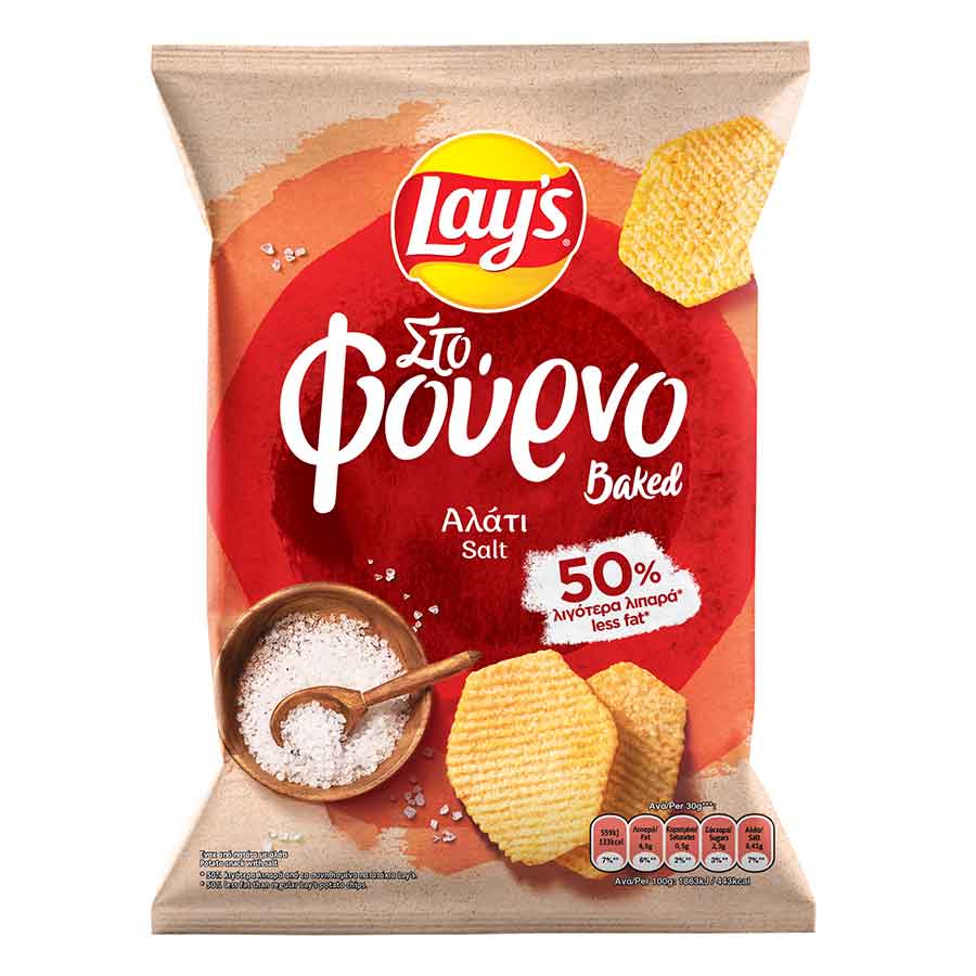Lay’s Τσιπς Στο Φούρνο Αλάτι (105gr)