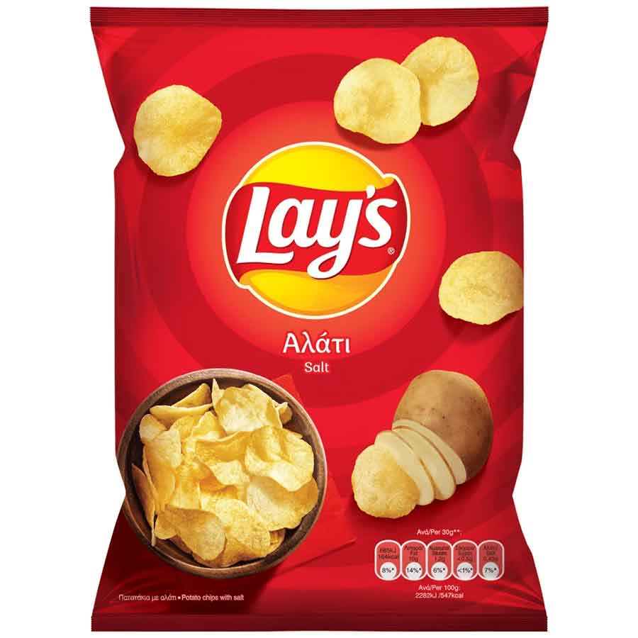 Lay’s Τσιπς Αλάτι (100gr)