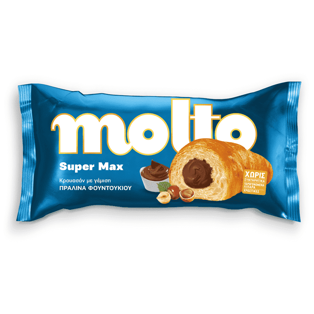 Molto Κρουασάν Super Max Hazelnut (130gr)