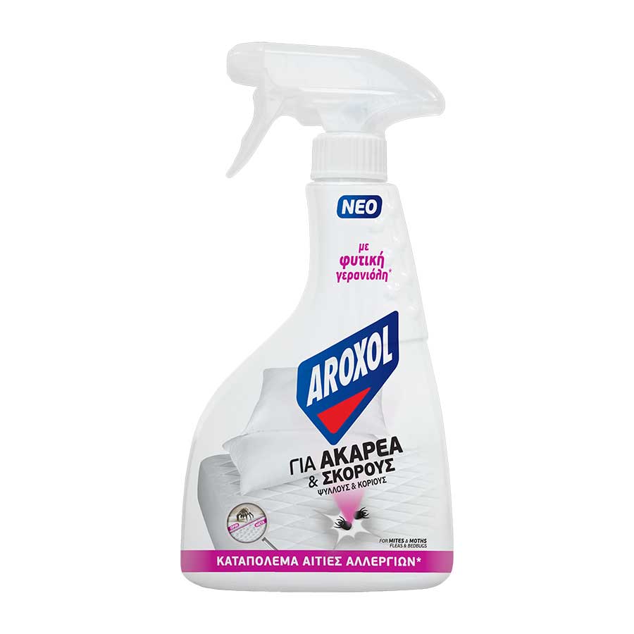 Aroxol Εντομοκτόνο Σπρέι Για Ακάρεα & Σκόρους (300ml)