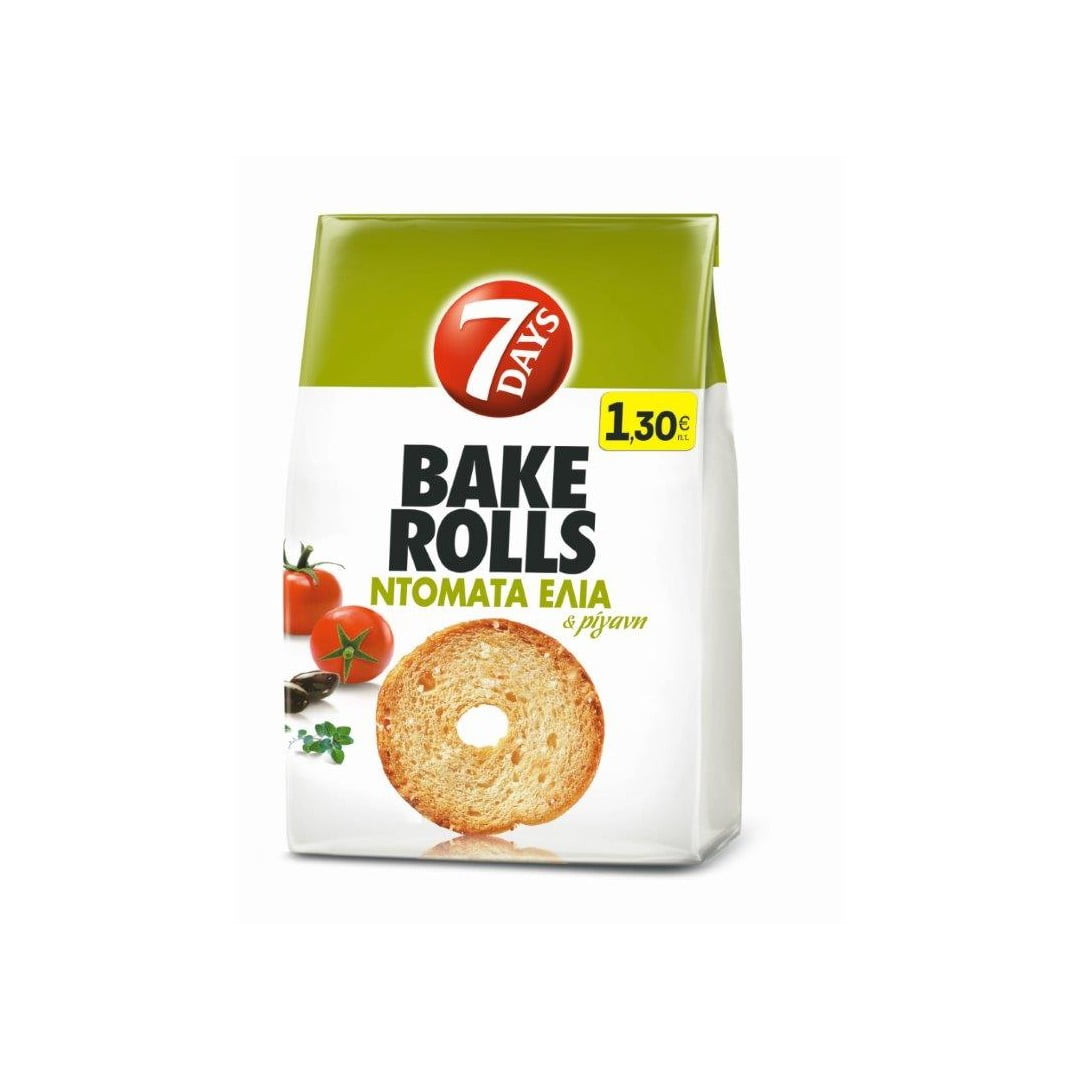 Bake Rolls 7 Days Olive Tomato (160 g)