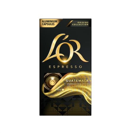 L’OR Guatemala Espresso Coffee in Capsules compatible with Nespresso Machine 10×5,2g