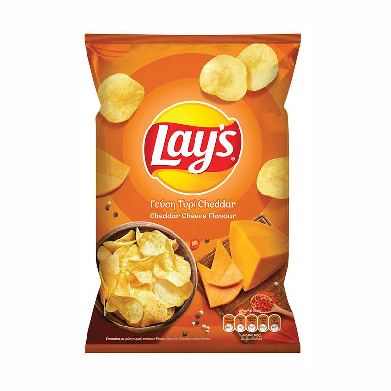 Lay’s Τσιπς με Τυρί Cheddar (130gr)