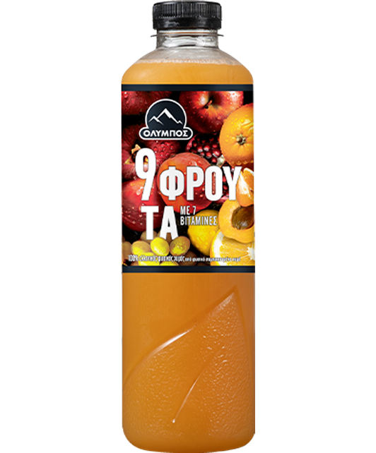 Όλυμπος Φυσικός Χυμός 9 Φρούτα (1lt)