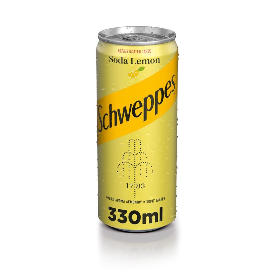 Schweppes Soda of Lemon 330ml (Scripture)