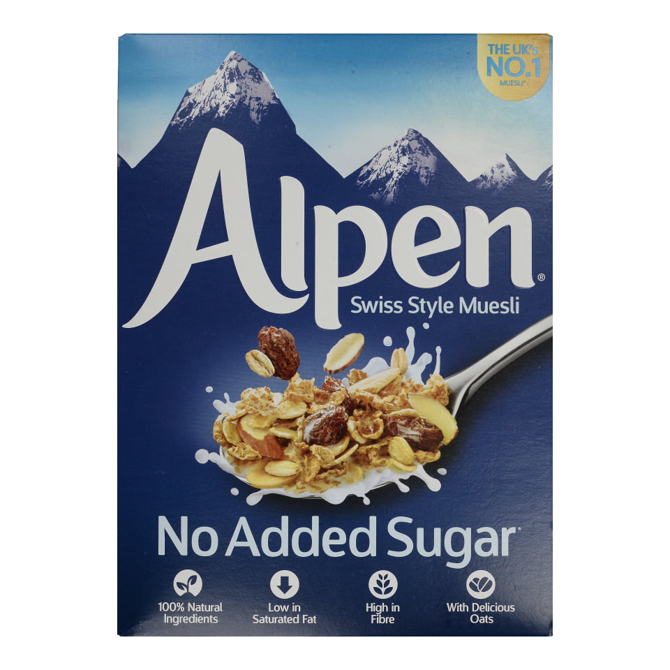 Alpen Moesli Without Sugar (560 g)
