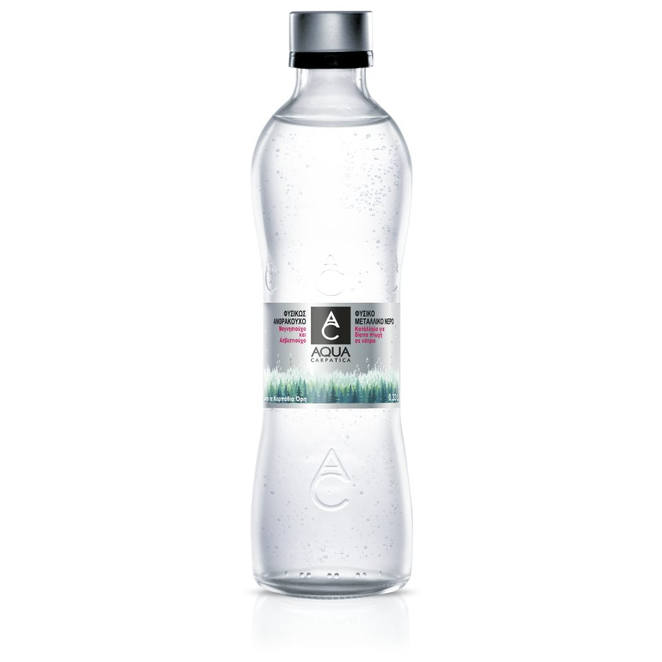 Aqua Carpatica Carbon Natural Metal Water 1L