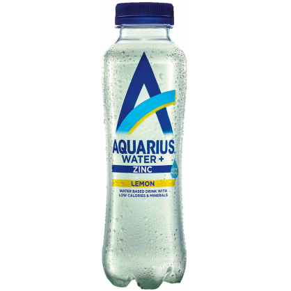 Aquarius Water Zinc Lemon 400ml