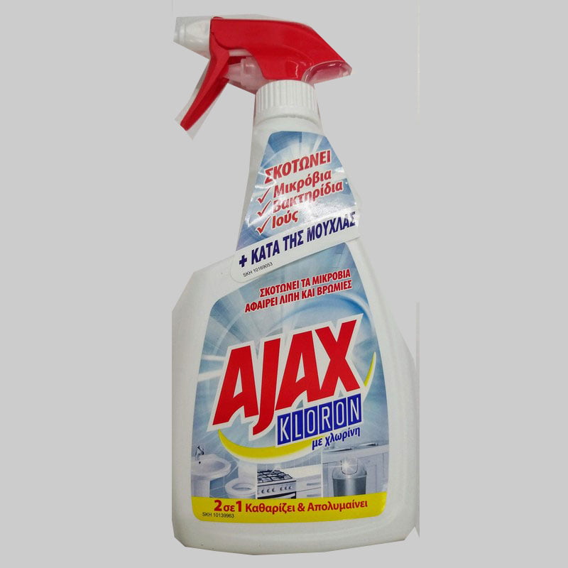 Ajax Chlorine with Chlorine + In the Mouth 750ml