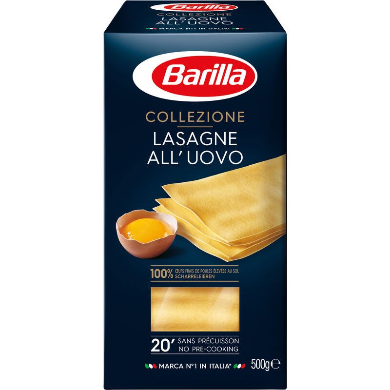 BARILLA Collezione Lasagne Uovo 500Gr