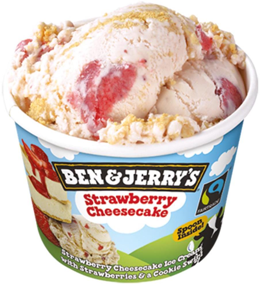 Ben & Jerry’s Strawberry Cheesecake Ice Cream 72g (100ml)