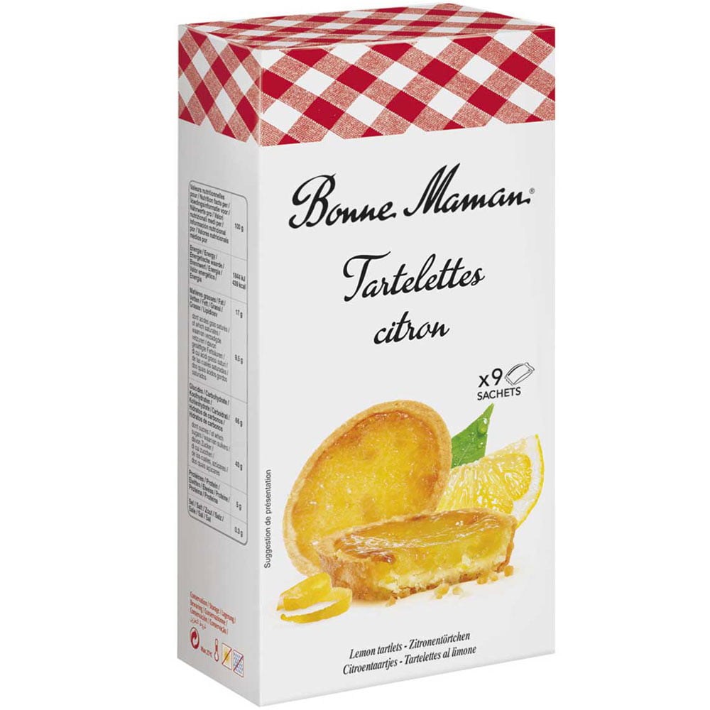 Citron BONNE MAMAN Tartelettes 135g
