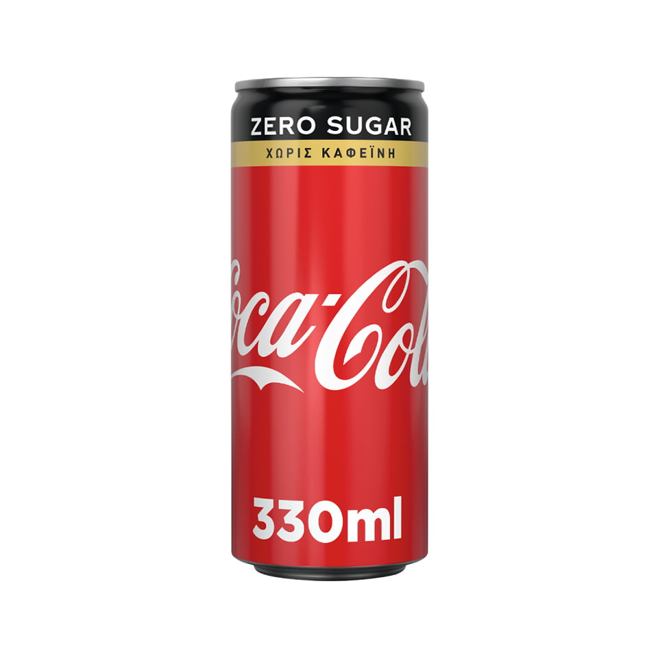 Coca Cola Zero Without Caffeine 330ml