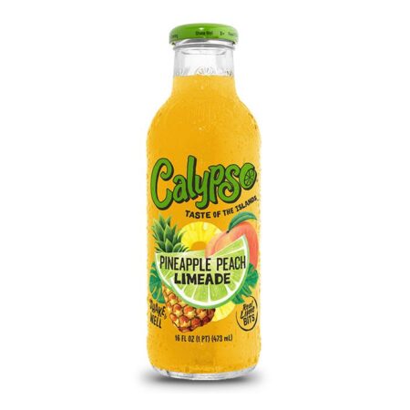 Calypso Pineapple Peach Limeade (473ml)