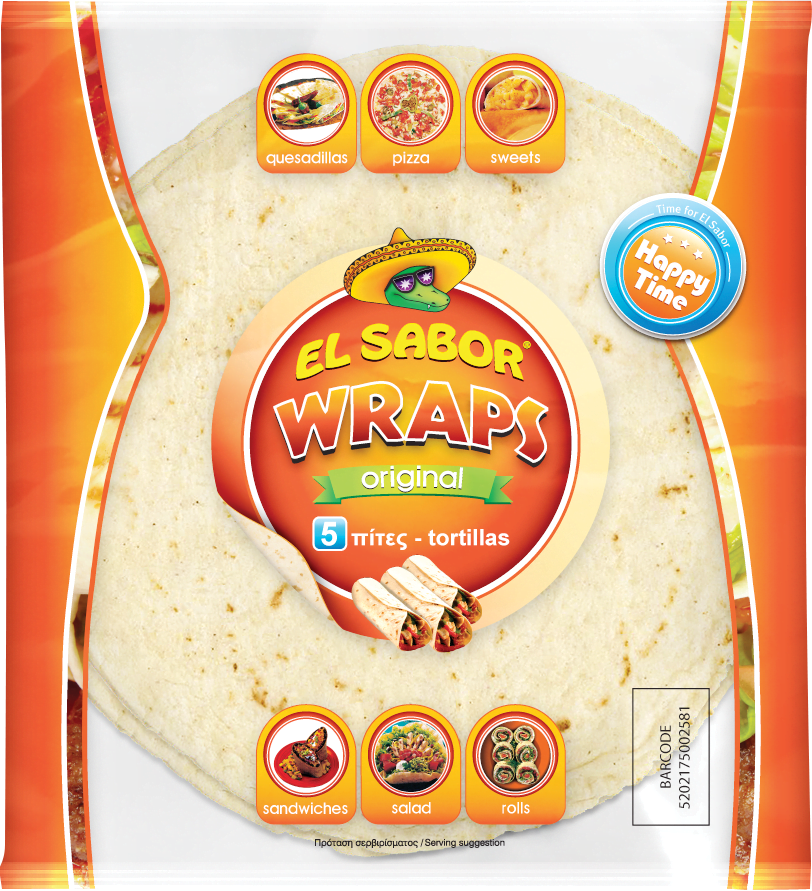 El Sabor Big Wrap Tορτίγια 25cm. (245gr)