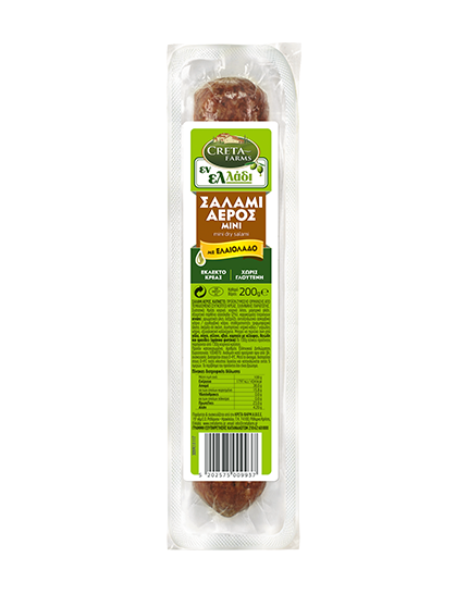Creta Farms Εν Ελλάδι Σαλάμι Αέρος μίνι (200gr)